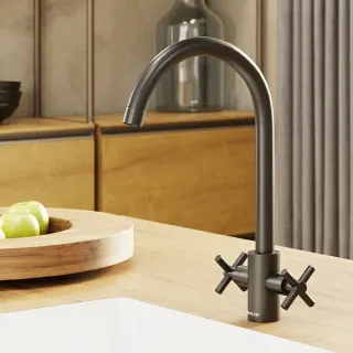 Смеситель для кухни Damixa Neo Classic 270000000 высокий  графит